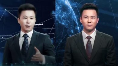 AI news anchor