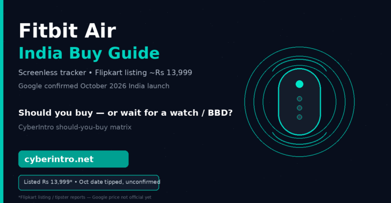 Fitbit Air India