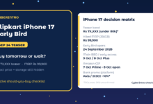 Flipkart iPhone 17 Early Bird