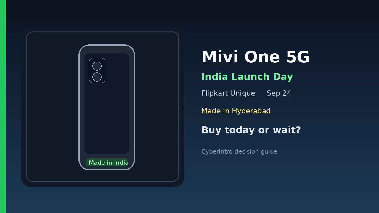 Mivi One 5G India