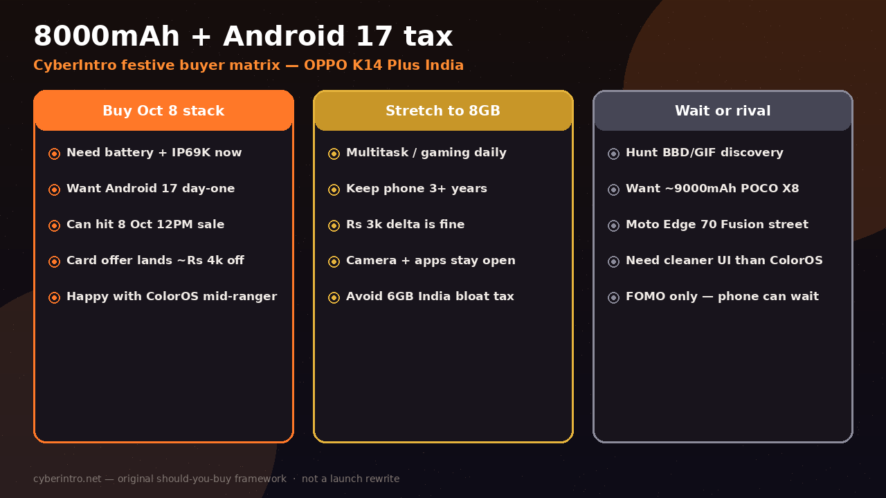 OPPO K14 Plus buy matrix
