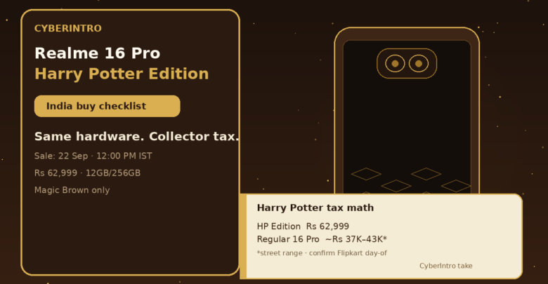 Realme 16 Pro Harry Potter Edition