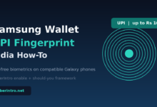 Samsung Wallet UPI fingerprint India