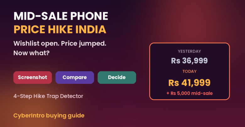 Mid sale phone price hike India