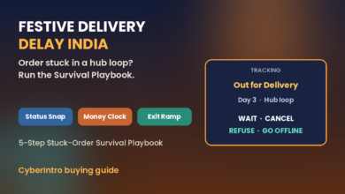 Stuck festive package delivery delay India