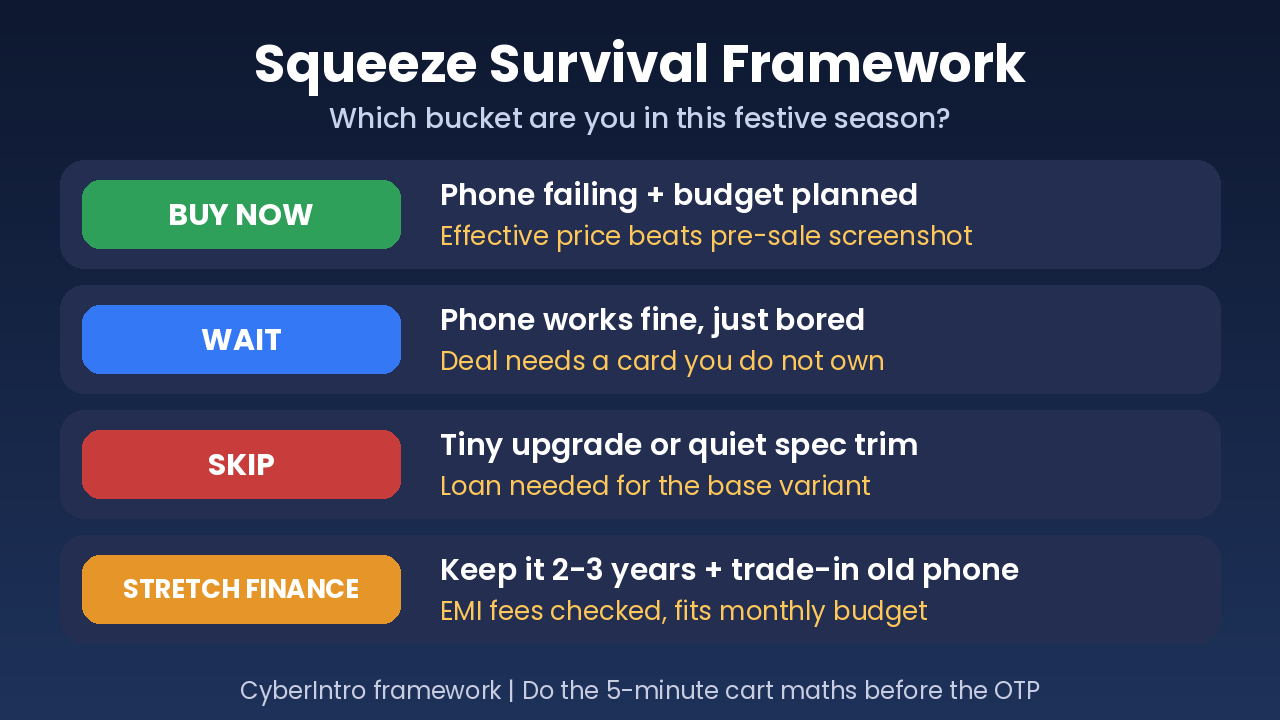 Squeeze Survival Framework buckets