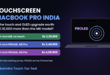 Touchscreen MacBook Pro India